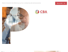 Tablet Screenshot of cba.it