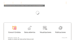 Desktop Screenshot of estadistica.cba.gov.ar