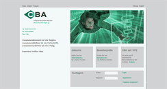 Desktop Screenshot of cba.ch